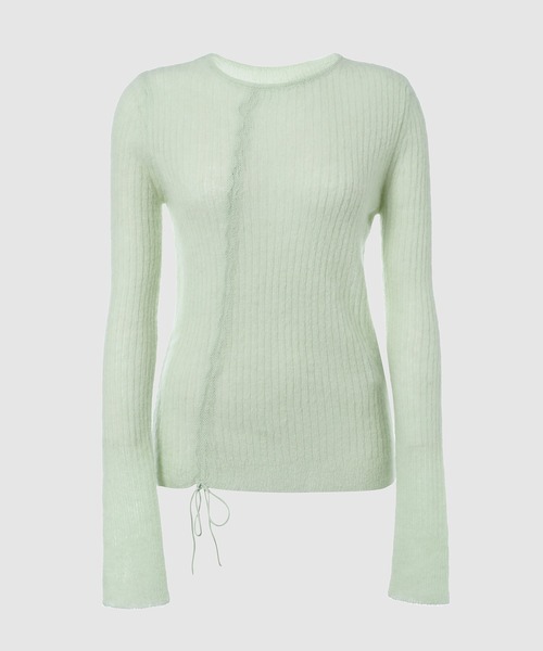 CECILIE BAHNSEN ミントグリーン ニットベスト CECILIE BAHNSEN ミントグリーン ニットベスト