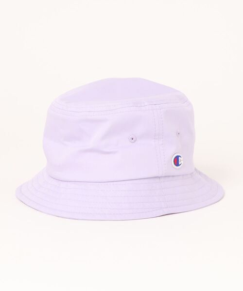 Champion(チャンピオン)の「Champion/チャンピオン キッズ ツイルバケットハット(ハット・キッズ・ホワイト/ベージュ/パープル/ブラック・54)」の4枚目の写真