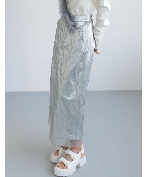 セール】[2024SS COLLECTION][低身長サイズ有]メタリック