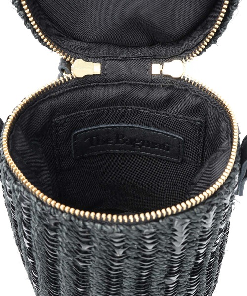 The Bagmati（ザバグマティ）の「【雑誌掲載】【BAGMATI（バグマティ）】ABACA / POLYESTER（ショルダーバッグ・レディース・ブラック/ホワイト系その他5・FREE）」の12枚目の写真