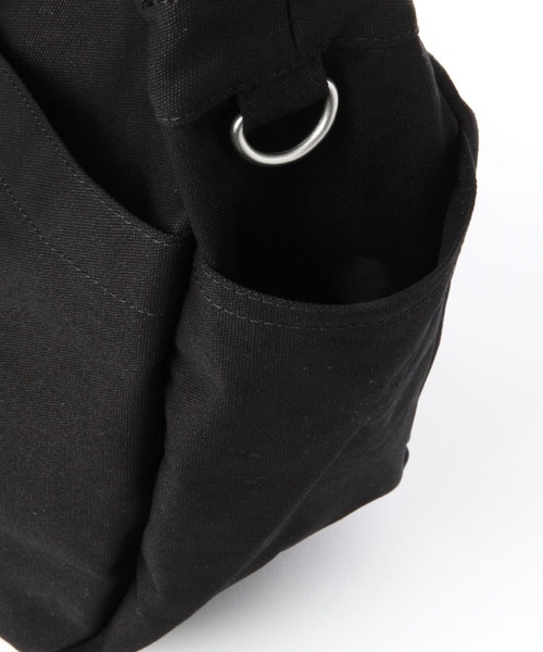 GLOBAL WORK（グローバルワーク）の「2WAYキャンバスショルダー/106550（ショルダーバッグ・メンズ・オフホワイト/ライトグリーン/ブラック・FREE）」の12枚目の写真