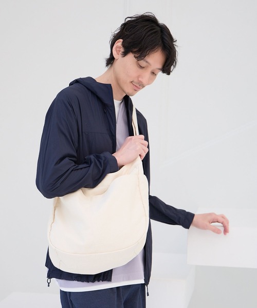 GLOBAL WORK（グローバルワーク）の「2WAYキャンバスショルダー/106550（ショルダーバッグ・メンズ・オフホワイト/ライトグリーン/ブラック・FREE）」の22枚目の写真