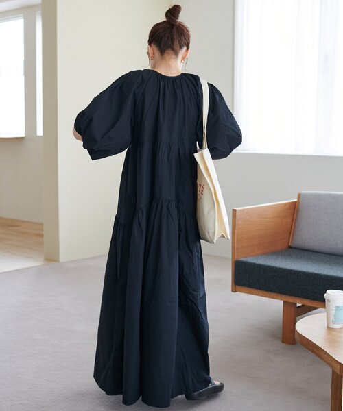 【8/23限定値下げ！】etre tokyo バルーンティアードワンピース ETT0124S0028_pz_a001.jpg