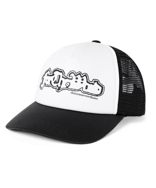 thisisneverthat * For The World Mesh Trucker Cap キャップ thisisneverthat GD Rose Mesh Trucker Cap キャップ