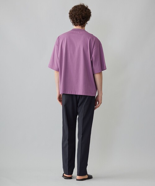 UNFILO(アンフィーロ)の「ビューティーフォルム 半袖TEE(Tシャツ/カットソー・メンズ・ターコイズブルー系/ホワイト系/ダークブラウン系/ライラック系・MEDIUM/SMALL/X-LARGE/LARGE)」の7枚目の写真