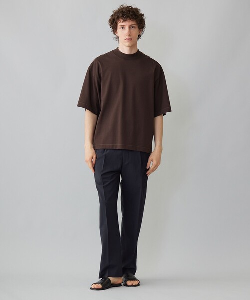 UNFILO(アンフィーロ)の「ビューティーフォルム 半袖TEE(Tシャツ/カットソー・メンズ・ターコイズブルー系/ホワイト系/ダークブラウン系/ライラック系・MEDIUM/SMALL/X-LARGE/LARGE)」の10枚目の写真