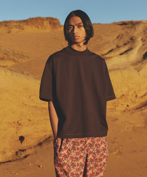 UNFILO(アンフィーロ)の「ビューティーフォルム 半袖TEE(Tシャツ/カットソー・メンズ・ターコイズブルー系/ホワイト系/ダークブラウン系/ライラック系・MEDIUM/SMALL/X-LARGE/LARGE)」の13枚目の写真