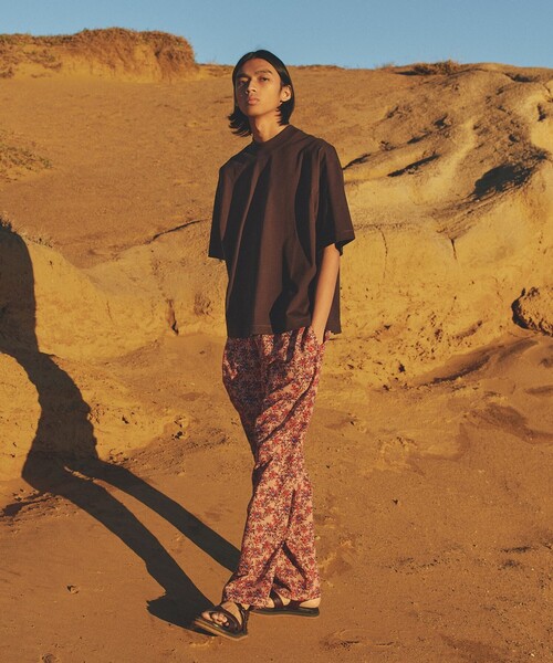 UNFILO(アンフィーロ)の「ビューティーフォルム 半袖TEE(Tシャツ/カットソー・メンズ・ターコイズブルー系/ホワイト系/ダークブラウン系/ライラック系・MEDIUM/SMALL/X-LARGE/LARGE)」の14枚目の写真