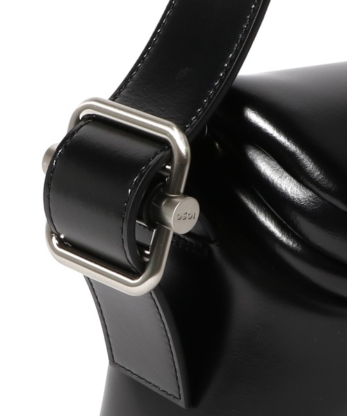OSOI（オソイ）の「OSOI / FOLDER BROT バッグ（ハンドバッグ・レディース・ブラック・FREE）」の5枚目の写真
