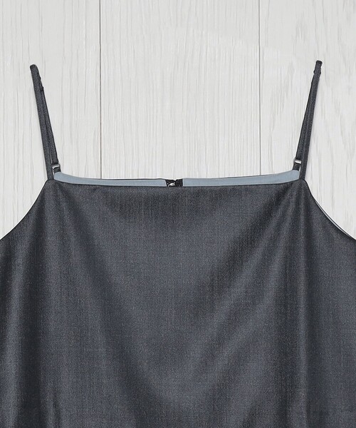 H BEAUTY&YOUTH 24SS カットアウト キャミソール ワンピース H BEAUTY&YOUTH UNITED ARROWS（エイチビューティーアンドユース