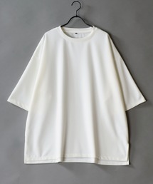 Amunzen Big Silhouette T-shirt/UVカット 梨地 ビッグシルエット 半袖Tシャツ
