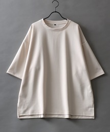 Amunzen Big Silhouette T-shirt/UVカット 梨地 ビッグシルエット 半袖Tシャツ