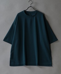 Amunzen Big Silhouette T-shirt/UVカット 梨地 ビッグシルエット 半袖Tシャツ