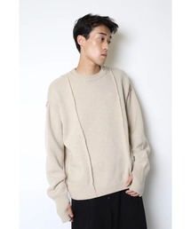 Moebius knit sweater