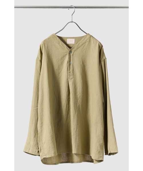 khakito（カーキト）の「khakito スリーピングシャツ　★（シャツ/ブラウス・レディース・ベージュ/オフホワイト・FREE）」の8枚目の写真