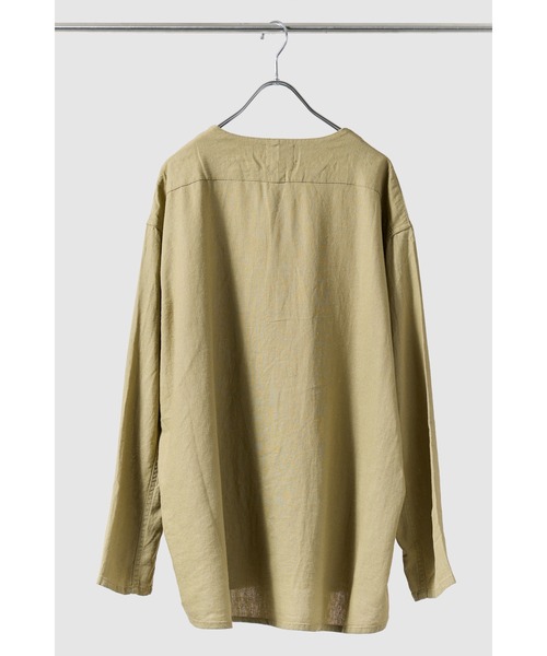 khakito（カーキト）の「khakito スリーピングシャツ　★（シャツ/ブラウス・レディース・ベージュ/オフホワイト・FREE）」の9枚目の写真