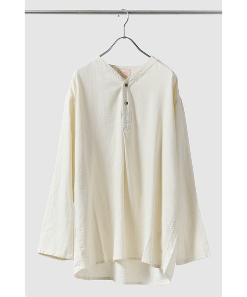 khakito（カーキト）の「khakito スリーピングシャツ　★（シャツ/ブラウス・レディース・ベージュ/オフホワイト・FREE）」の6枚目の写真
