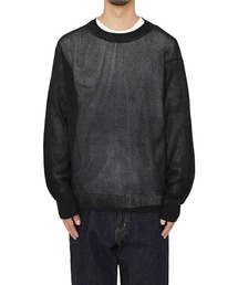KAPTAN SUNSHINE WASHI COTTON サマーニット ベージュの和紙ニットが着たくてさ｜takuro yamashita