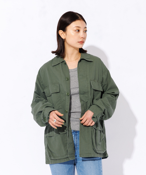 ROTHCO（ロスコ）の「追加2【ROTHCO/ロスコ】BDU SHIRTS / ブルゾン / ミリタリージャケット（ブルゾン・レディース・カーキ/ベージュ・フリー）」の3枚目の写真