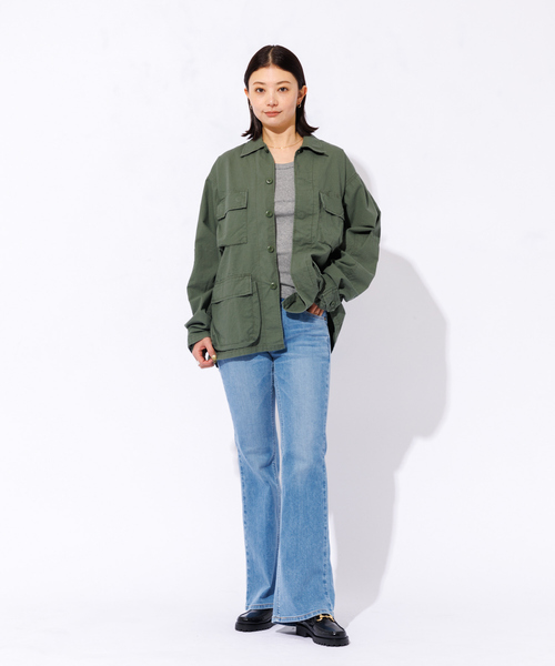 ROTHCO（ロスコ）の「追加2【ROTHCO/ロスコ】BDU SHIRTS / ブルゾン / ミリタリージャケット（ブルゾン・レディース・カーキ/ベージュ・フリー）」の4枚目の写真