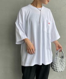 【WEB限定】[DANTON/ダントン] ビッグポケット ワンポイントロゴTシャツ