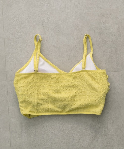 mystic（ミスティック）の「【2024 swim wear】カシュクールリボンスイムウェア（水着・レディース・ブラック/イエロー・FREE）」の11枚目の写真