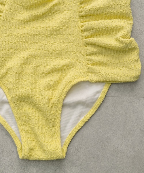 mystic（ミスティック）の「【2024 swim wear】カシュクールリボンスイムウェア（水着・レディース・ブラック/イエロー・FREE）」の15枚目の写真