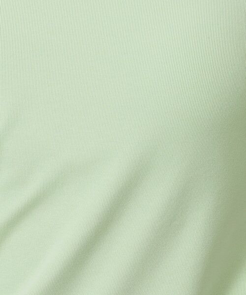 GALLEST（ギャレスト）の「◆ワンショルダーカップ付きキャミソール（タンクトップ・レディース・ブラック/ライトグリーン/ホワイト系・38）」の14枚目の写真