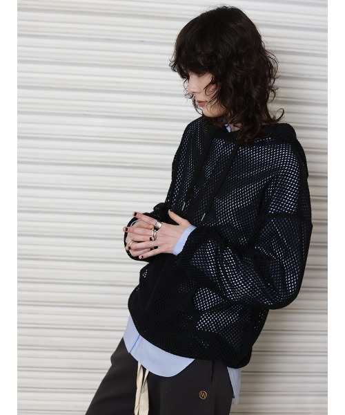 YENN（イエン）の「YENN パデットカラーシャツ（シャツ/ブラウス・レディース・オフホワイト/サックスブルー・FREE）」の12枚目の写真