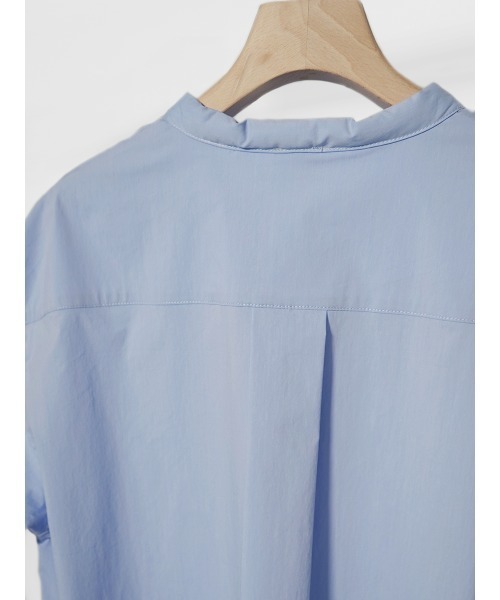 YENN（イエン）の「YENN パデットカラーシャツ（シャツ/ブラウス・レディース・オフホワイト/サックスブルー・FREE）」の17枚目の写真