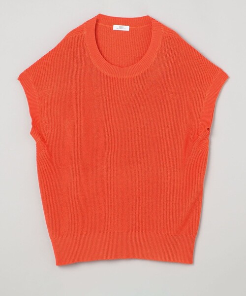 coen(コーエン)の「ラミービスコースカタアゼベスト(ベスト・レディース・オレンジ/ベージュ/ダークグレー・FREE)」の3枚目の写真