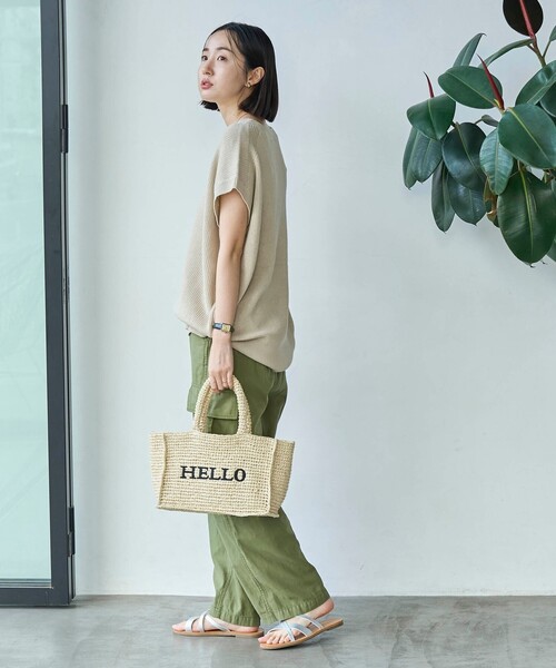 coen(コーエン)の「ラミービスコースカタアゼベスト(ベスト・レディース・オレンジ/ベージュ/ダークグレー・FREE)」の4枚目の写真