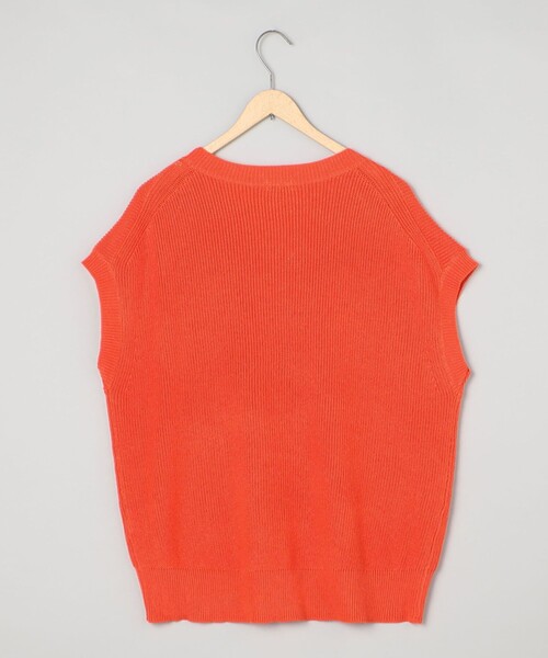 coen(コーエン)の「ラミービスコースカタアゼベスト(ベスト・レディース・オレンジ/ベージュ/ダークグレー・FREE)」の10枚目の写真