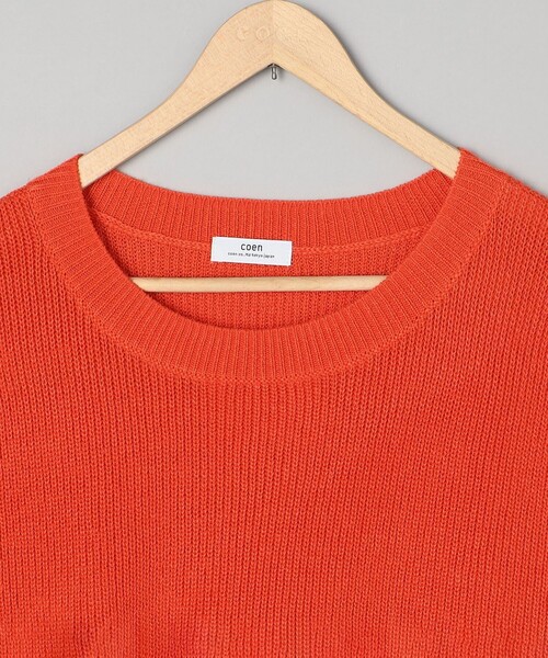 coen(コーエン)の「ラミービスコースカタアゼベスト(ベスト・レディース・オレンジ/ベージュ/ダークグレー・FREE)」の11枚目の写真