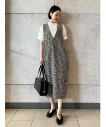 Mila Owen | Vネックレイヤードコクーンワンピース(ワンピース)