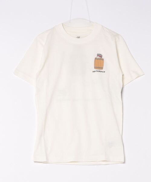 NEW BALANCE(ニューバランス)の「《New Balance》MT41596(Tシャツ/カットソー・メンズ・ブルー系その他/ホワイト系その他・S/M/L/XL)」の1枚目の写真