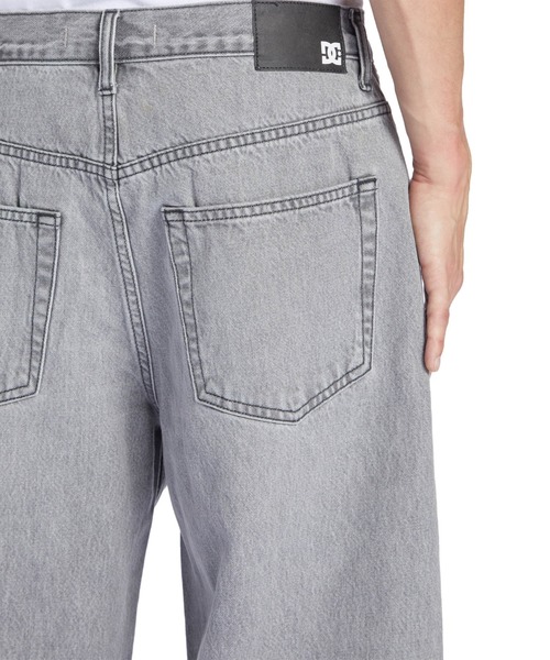 【セール】WORKER BAGGY DENIM RGW/DCルーズシルエットデニムパンツ（デニムパンツ）｜DC SHOES（ディーシーシューズ）