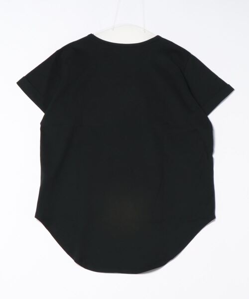 Rydia（リディア）の「ラウンドポケットTEE（Tシャツ/カットソー・レディース・カーキ/オフホワイト/ベージュ/ブラック・M）」の17枚目の写真