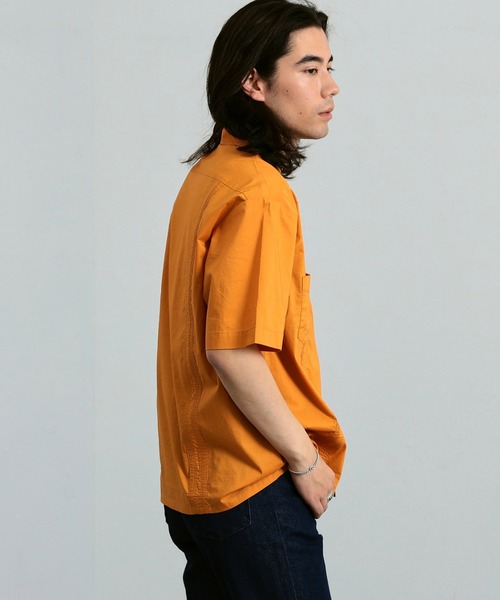 セール】Wrangler/ラングラー【ブロード素材】キューバシャツ