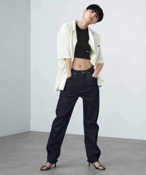 Lee（リー）の「Wrangler/ラングラー【ブロード素材】キューバシャツ ショートスリーブ 開襟（シャツ/ブラウス・メンズ・ブラック/オレンジ/ホワイト・SMALL/MEDIUM/LARGE）」の7枚目の写真