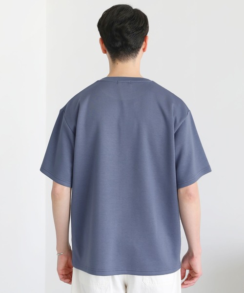 ほぼ未使用 Lig. over shirt オーバーシャツ ゆったり 接触冷感 L＆Wデザイン】吸水速乾 接触冷感 オーバーサイズTシャツ【AOKI