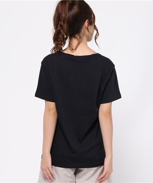 WEGO（ウィゴー）の「WEGO/デジタルモチーフＴシャツ（Tシャツ/カットソー・レディース・ホワイト/ブラック・FREE）」の5枚目の写真