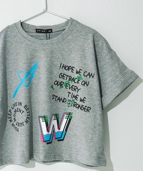 セール】オーバーサイズ クロップド 短丈Tシャツ（Tシャツ