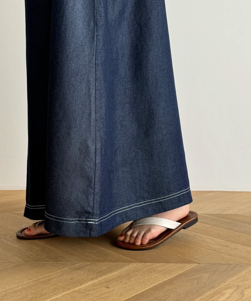 CANAL JEAN（キャナルジーン）の「El mar　デニムタンクワンピース（ワンピース・レディース・ネイビー・ONE SIZE）」の7枚目の写真