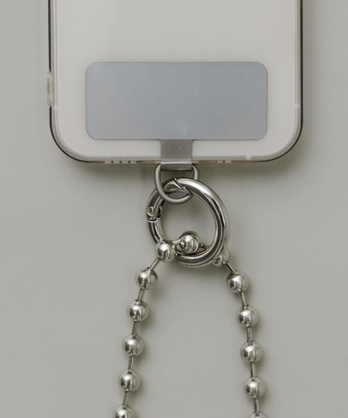 SMELLY（スメリー）の「『WEB/一部店舗限定』ステンレススマホプレート（スマホグッズ・レディース・ブラック/シルバー・-）」の3枚目の写真