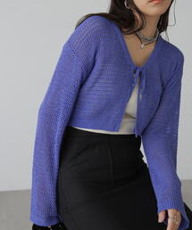 FREE'S MART | ◆テープヤーンメッシュカーディガン(カーディガン/ボレロ)