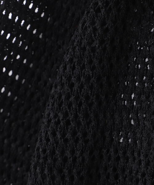 FREE'S MART(フリーズマート)の「◆テープヤーンメッシュカーディガン(カーディガン/ボレロ・レディース・ホワイト/ブラック/ブルー・FREE)」の17枚目の写真