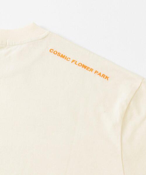 SENSE OF PLACE by URBAN RESEARCH（センスオブプレイスバイアーバンリサーチ）の「ポップアートフラワーグラフィックT D（Tシャツ/カットソー・メンズ・アイボリー/ブラック/グリーン・MEDIUM/LARGE）」の18枚目の写真