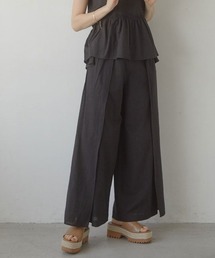 ACYM | Natural linen layered パンツ(その他パンツ)