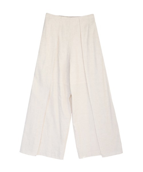 ACYM（アシーム）の「Natural linen layered パンツ（その他パンツ・レディース・ブラック/オフホワイト・FREE）」の19枚目の写真